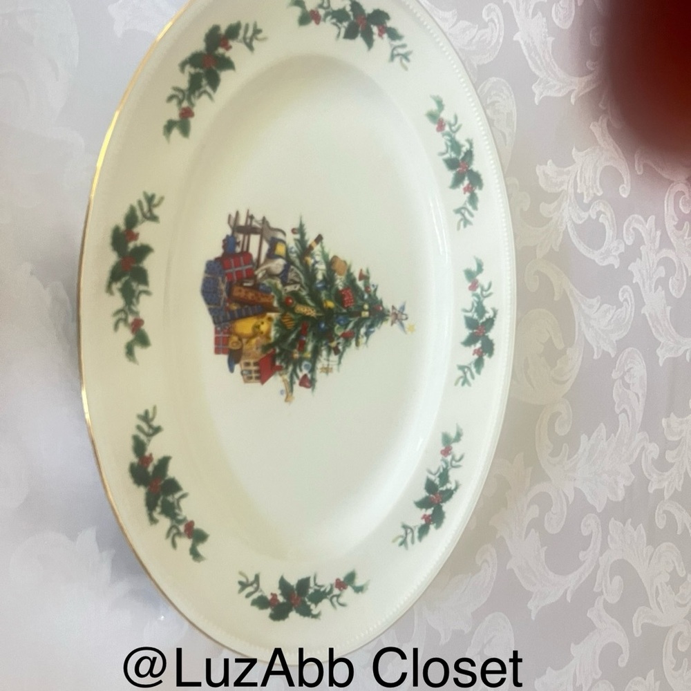 Christmas Tree Decorative Plate